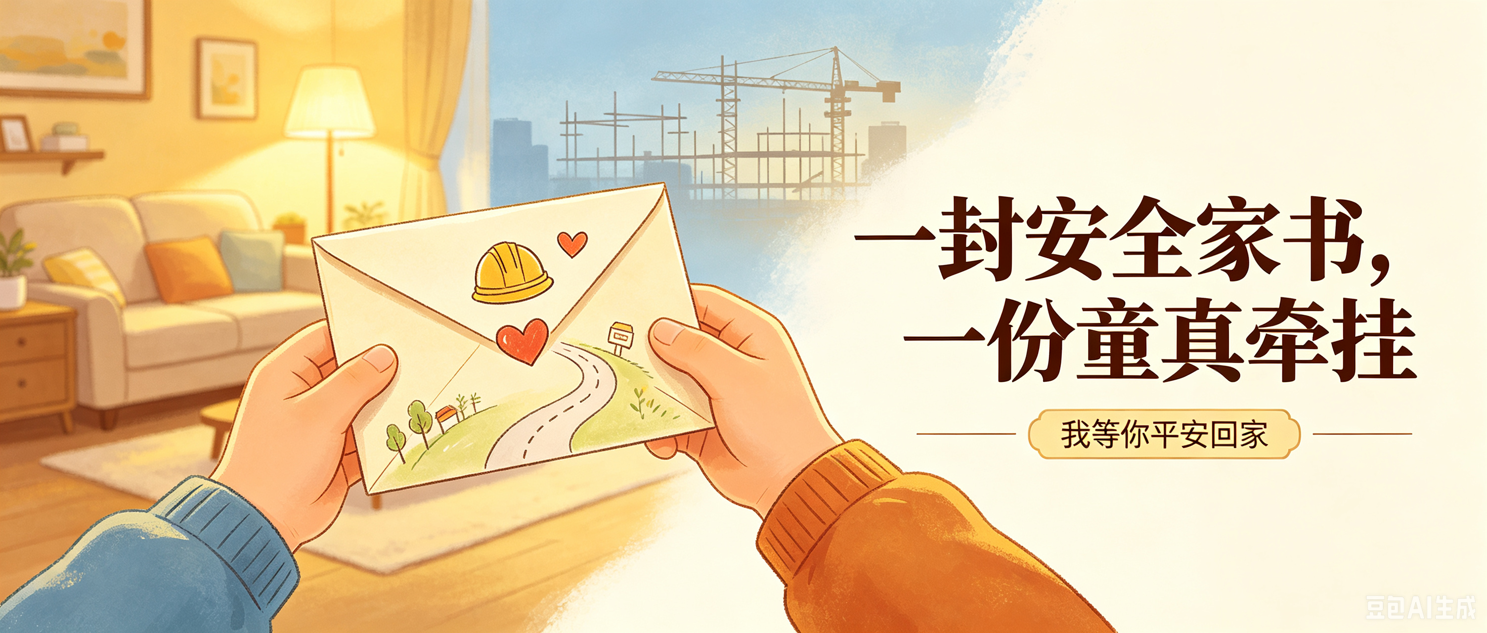 一封安全家书，一份童真牵挂